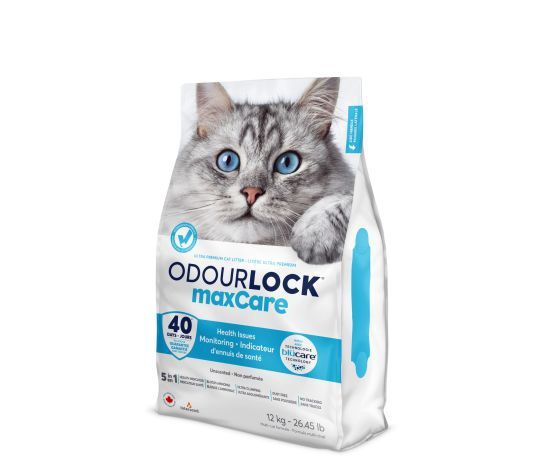 Intersand- Odourlock Maxcare Unscented Clumping Cat Litter 12 Kg