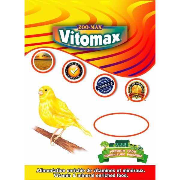 Zoomax Vitomax- Oiseaux Serin 2lbs