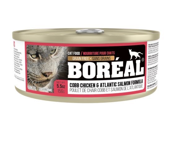 Boréal - Canned Cat Food, Cobb Chicken &amp; Atlantic Salmon