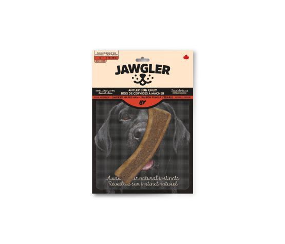 Jawgler Antler Chews, Cut - Maple Smoked Ham Flavor