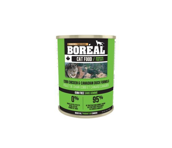 Boréal - Canned Cat Food, Cobb Chicken &amp; Canadian Duck, Size: 396gr