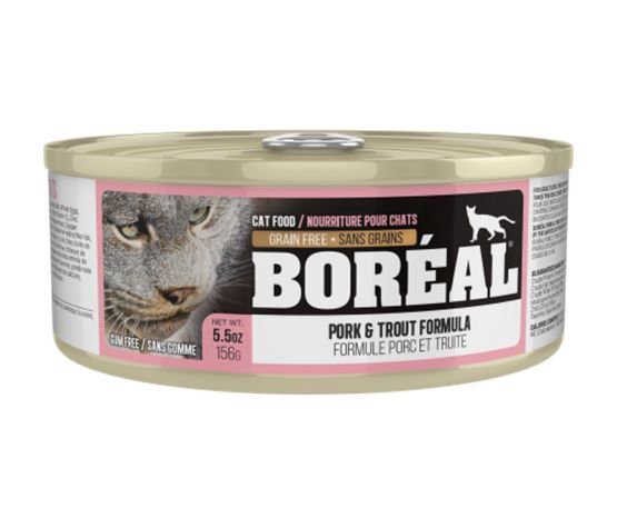 Boréal - Cat Canned Food, Pork and Trout