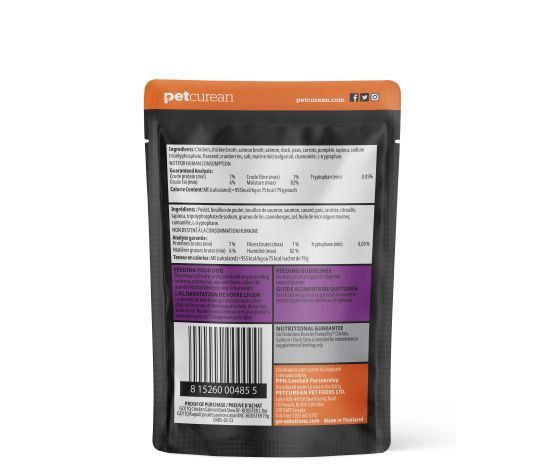 Go! - Dog Booster, Calmness Chicken, Salmon and Duck Stew 2.8oz