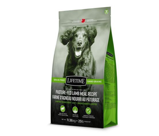 Lifetime- Nourriture Pour Chien, Sans Grains, Agneau