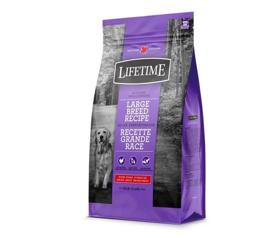 Lifetime- Nourriture Pour Chien De Grande Race, Poulet/avoine 11.4 Kg
