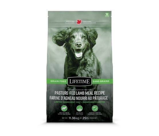 Lifetime- Nourriture Pour Chien, Sans Grains, Agneau