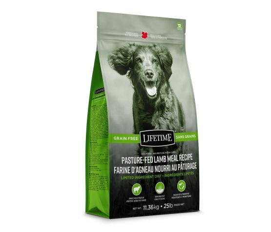 Lifetime- Nourriture Pour Chien, Sans Grains, Agneau