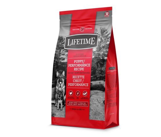 Lifetime- Nourriture Pour Chiot, Performance Poulet/avoine 11,4 Kg