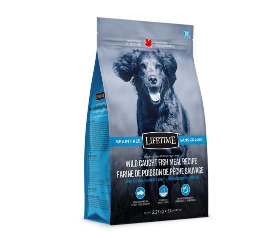 Lifetime- Nourriture Pour Chien, Sans Grains, Poisson