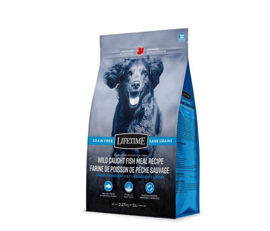 Lifetime- Nourriture Pour Chien, Sans Grains, Poisson