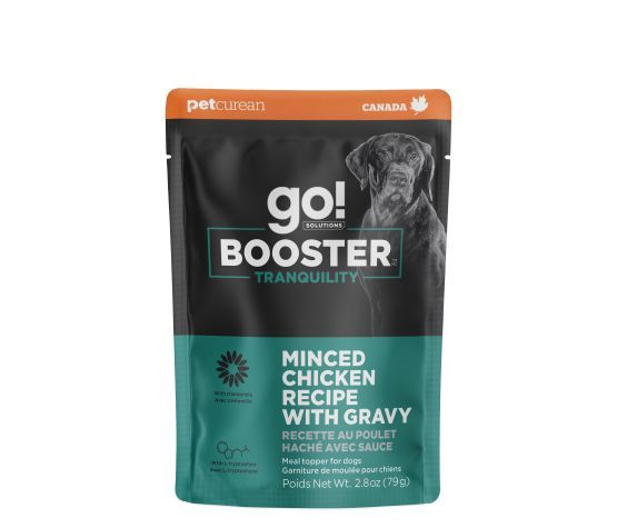 Go! - Booster for Dogs, Calmness Chopped Chicken in Sauce 2.8oz