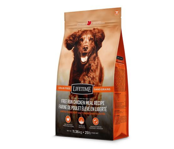 Lifetime -Nourriture Pour Chien, Sans Grains, Poulet