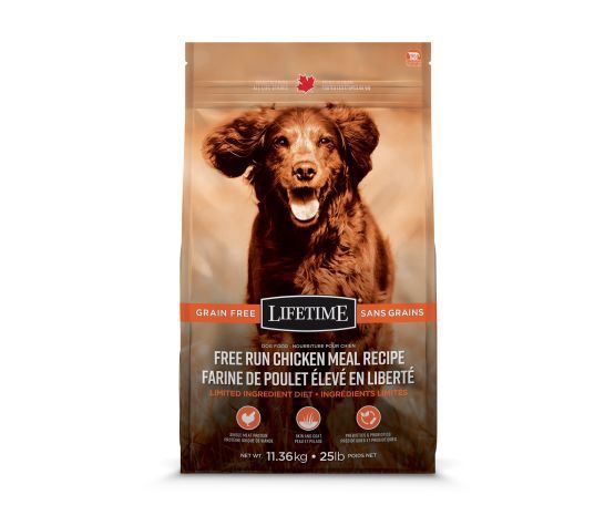 Lifetime -Nourriture Pour Chien, Sans Grains, Poulet