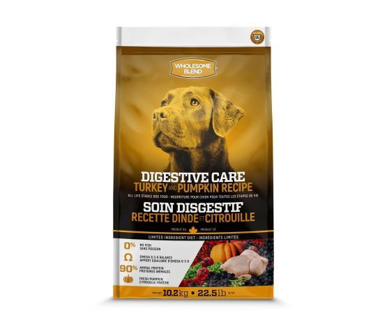 Trouw Nutrition Wholesome Blend- Nourriture Pour Chien, Sans Grains, Soin Digestif, format: 10.2kg