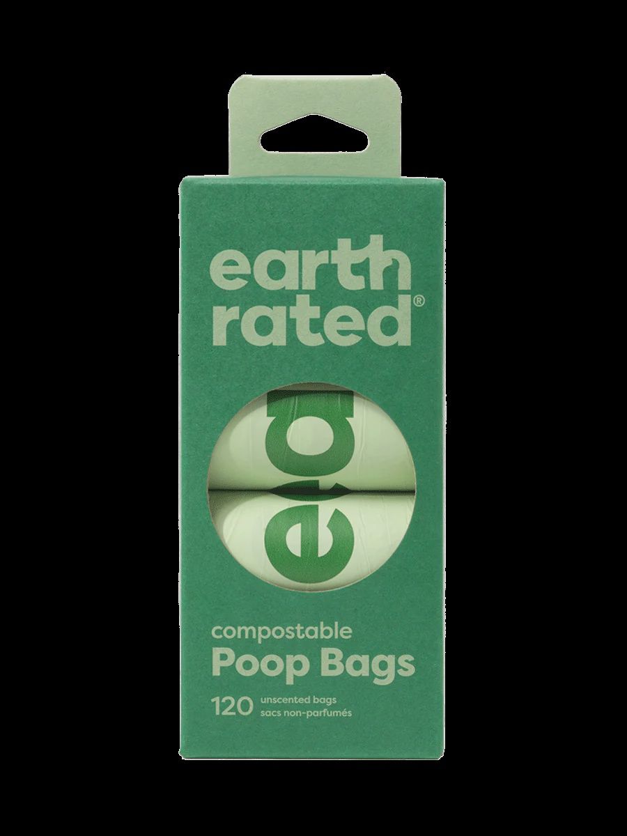 Earth Rated-Compostable certified poop bags 120 bags