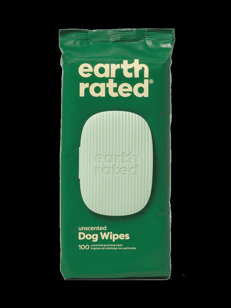 Earth Rated-Textured Grooming Wipes for Dogs