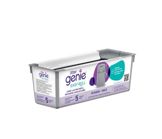 Litter Genie- Easy Roll  Recharge Pour Poubelle Litter Genie, Dure Jusqu'à 5 Mois