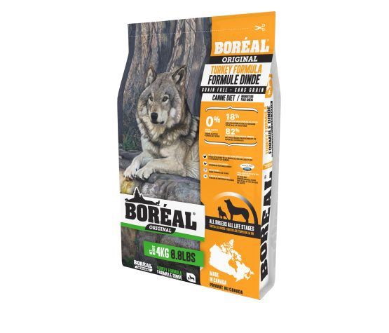 Boréal Original - Grain-Free Dog Food, Turkey, format: 4kg