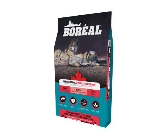 Boreal Traditional Blend - Dog Food - Healthy Grains, Pork, format: 16.8kg