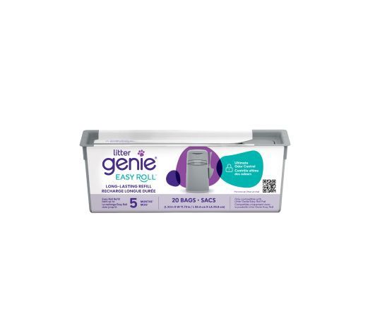 Litter Genie- Easy Roll  Recharge Pour Poubelle Litter Genie, Dure Jusqu&#39;à 5 Mois