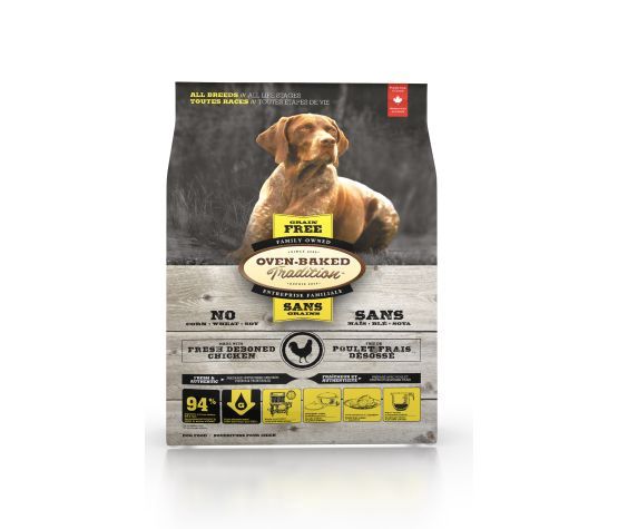 Oven-Baked Tradition -Nourriturepour chien adulte toutes races sans grains au poulet