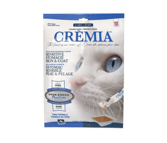 Oven-Baked Tradition-Crèmia Gâteries à Lécher Pour Chat, Sans Grains (12x15g)