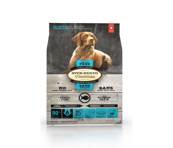 Oven-Baked Tradition -Nourriture pour chien adulte toutes races sans grains au poisson, format: 12.5lbs