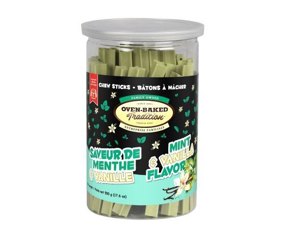 Oven-Baked Tradition- Bâton à mâcher saveurs assorties 500gr