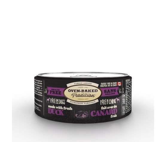 Oven-Baked Tradition - Nourriture En Conserves Pour Chien, Pâté De Canard 12.5oz, format: 5.5oz