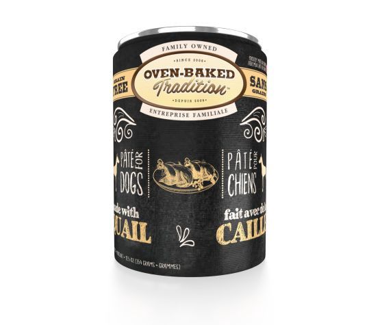 Oven-Baked Tradition - Nourriture En Conserves Pour Chien, Pâté De Caille 12.5oz