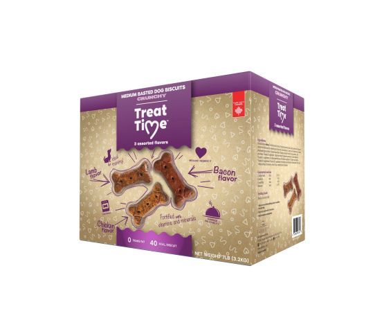 Oven-Baked Tradition-Gâteries Pour Chien treat time - Biscuits  7 Lb