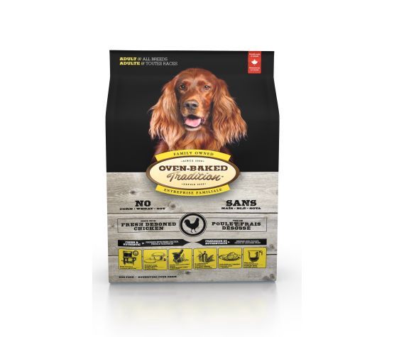 Oven-Baked Tradition -Nourriture pour chien adulte toutes races au poulet, format: 12.5lbs