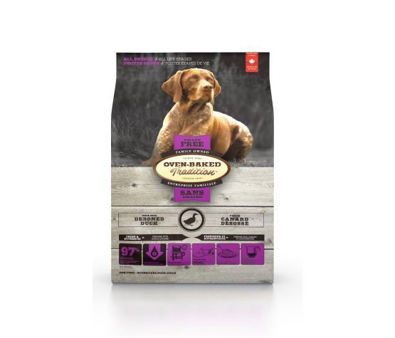 Oven-Baked Tradition -Nourriture pour chien sans grains au canard