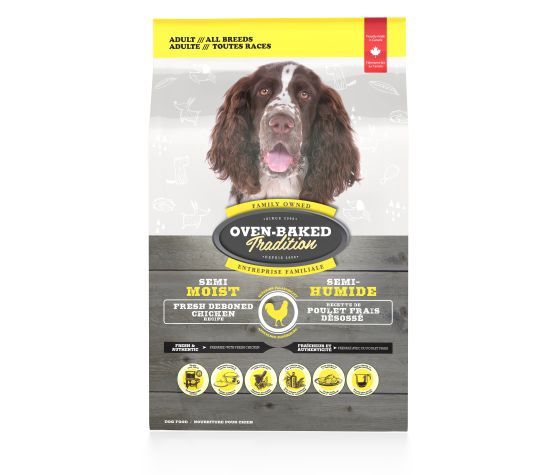 Oven-Baked Tradition -Nourriture Semi-humide pour chien au poulet, format: 20lbs