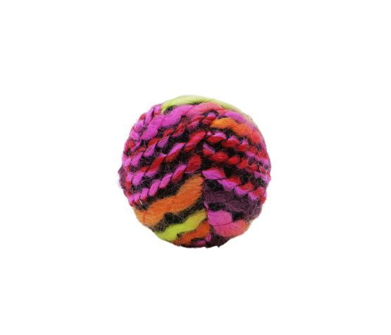 Bud&#39;z - Cat Toy with Catnip - Wool Ball, Multicolor 5cm