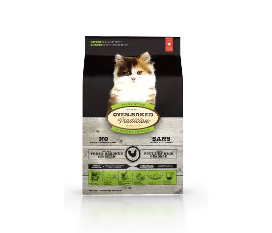 Oven-Baked Tradition -NourritureSèche Pour Chaton au poulet