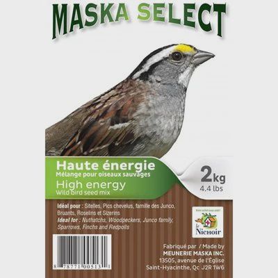 Maska Sélect- Oiseaux haute énergie, mélange de grains