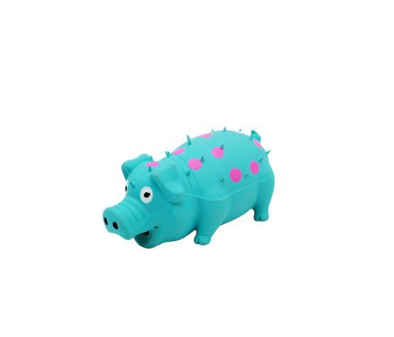 Bud&#39;z - Latex Toy with &quot;Squeaker&quot; for Dogs - Pig