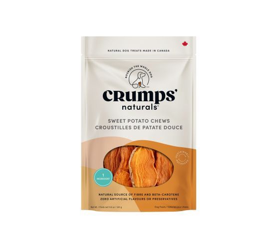 Crumps' - Naturals Dog Treats, Sweet Potato Chips