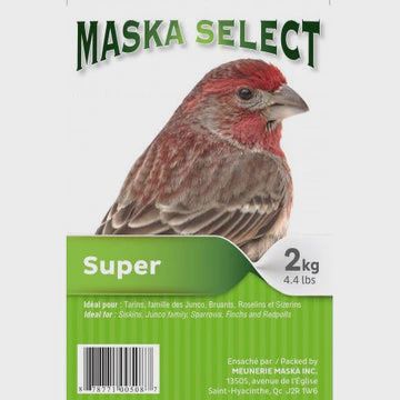 Maska Sélect- Oiseaux sauvages super, mélange de grains, format: 2kg