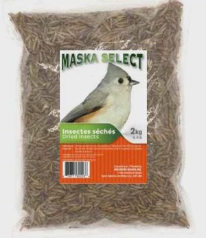 Maska Sélect- Insecte séchés pour volaile