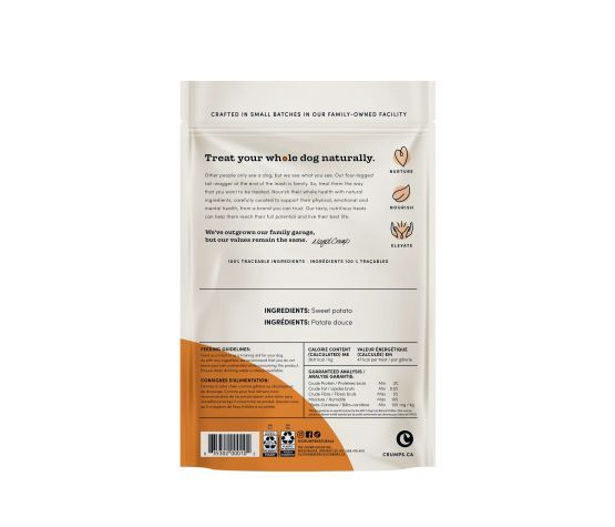 Crumps' - Naturals Dog Treats, Sweet Potato Chips