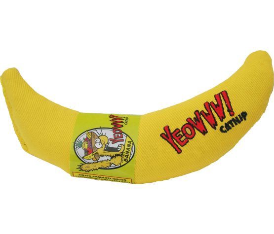 Ducky World Catnip Toy - Banana 7"