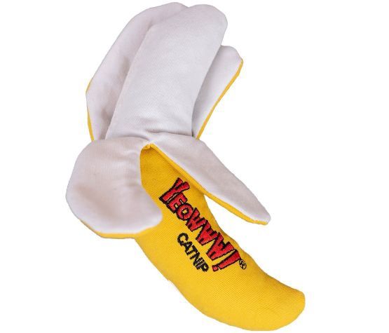 Ducky World Catnip Toy - Peeled Banana