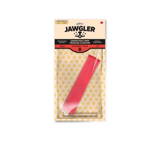 Jawgler - Cheese Chew Treat - Strawberry
