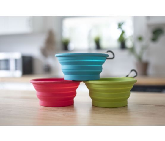 Messy Mutts - Bol En Silicone Rétractable, 1,75 Tasses