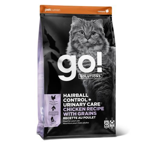 Go! Hairball Control and Urinary Care for Cats - Chicken, format: 6lbs