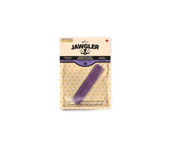 Jawgler - Cheese Chew Treat - Blueberry, Size: Petit