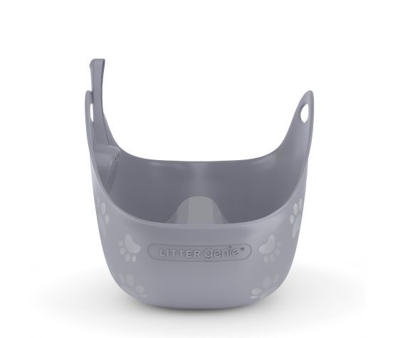 Litter Genie - Bac à Litière Avec Pelle, Gris