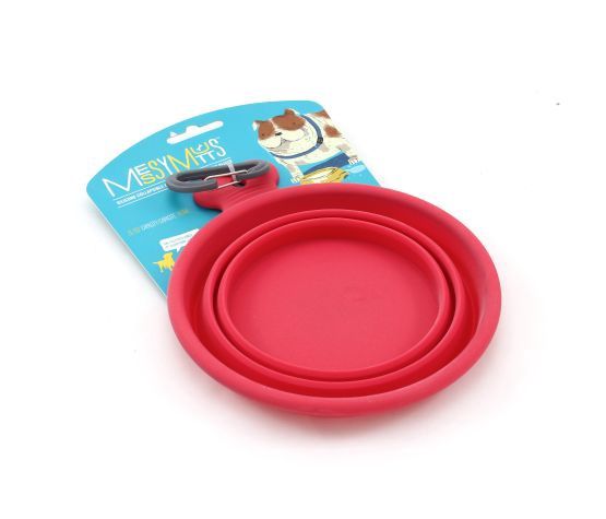 Messy Mutts - Bol En Silicone Rétractable, 1,75 Tasses